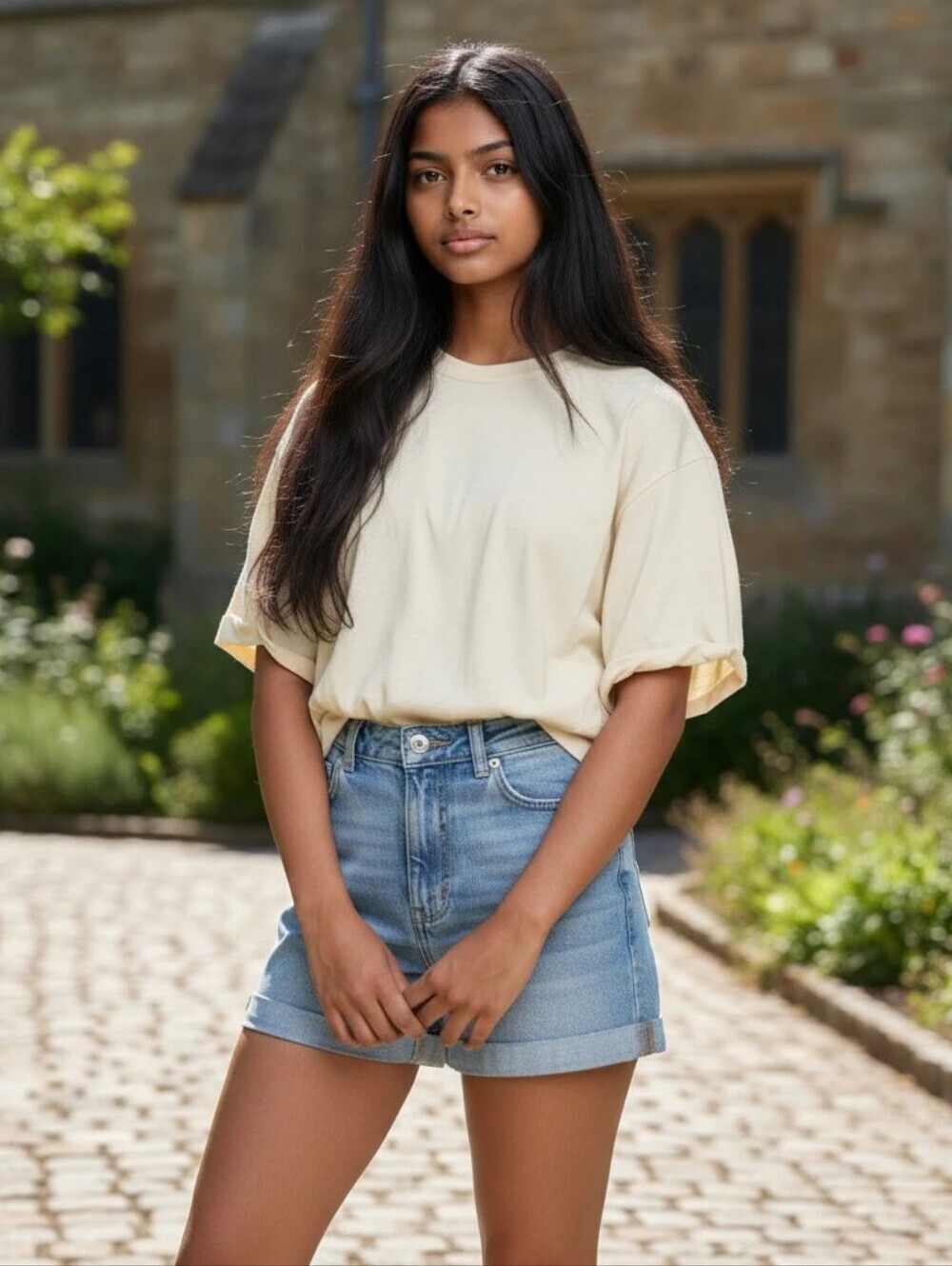 Urban Kids Girls Jean Shorts